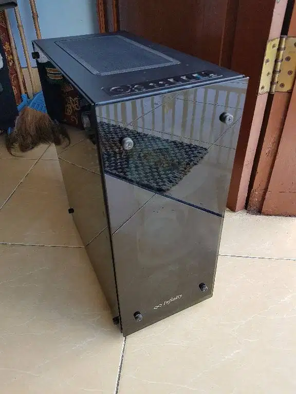 Casing Gaming Infinity Vesta 4x fan led blue ATX