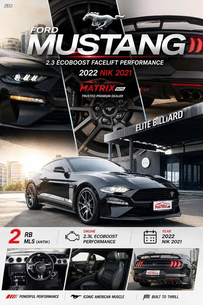 Ford Mustang 2.3 Facelift Performance || FORD MUSTANG || MUSTANG 2.3||
