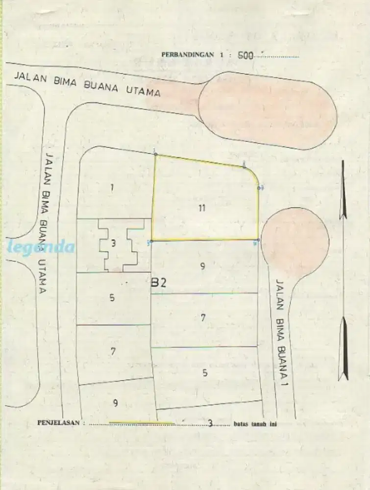 Dijual Tanah Kavling siap bangun di Perumahan Dukuh Bima