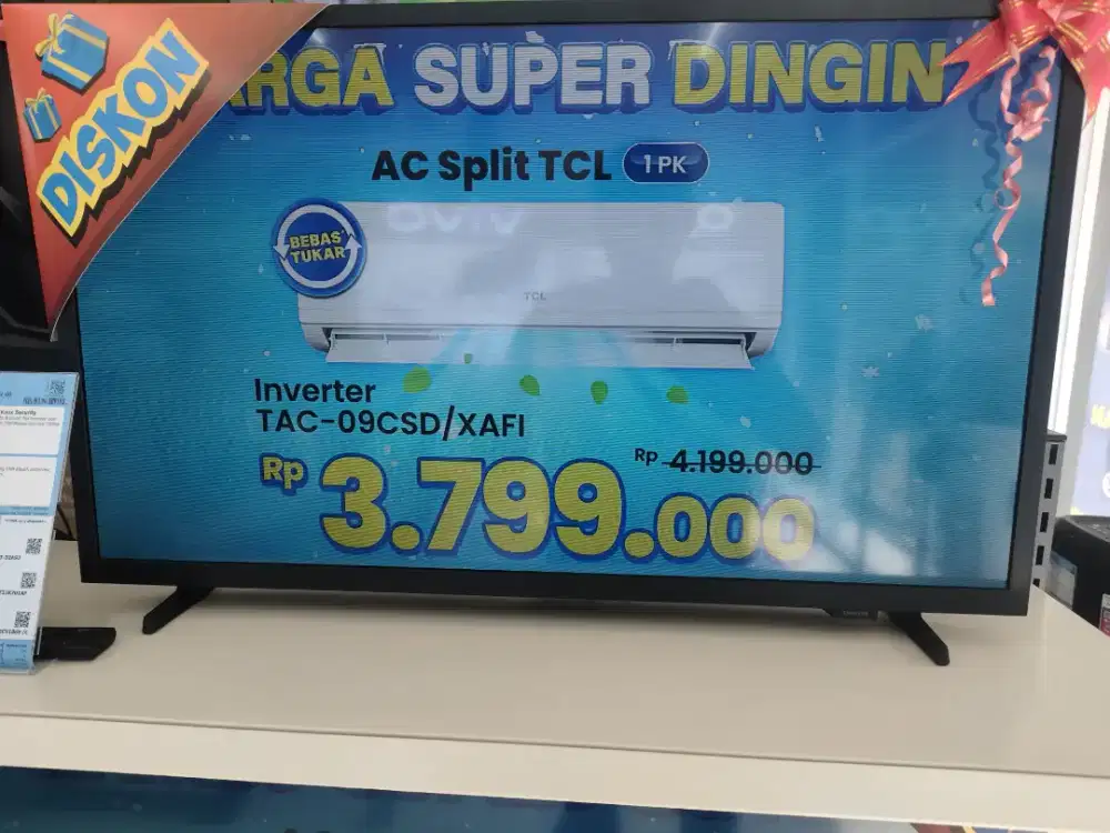 Tv Samsung 32inch cicilan hingga 0% menggunakan kredivo