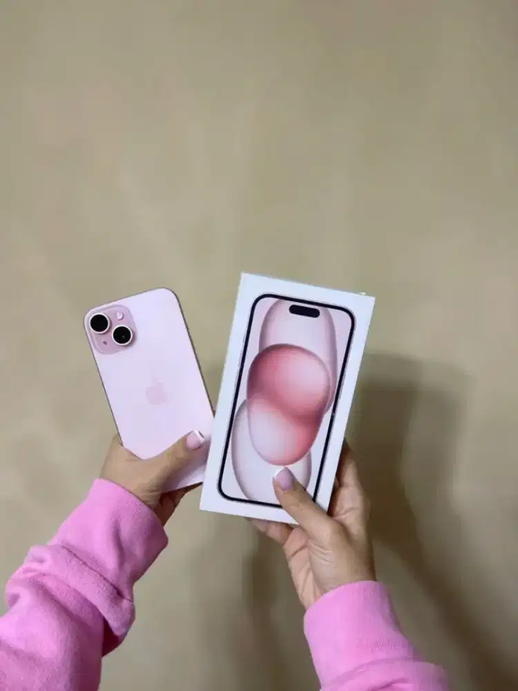IPHON 15 256GB PINK IBOX READY UNIT TERBATAS