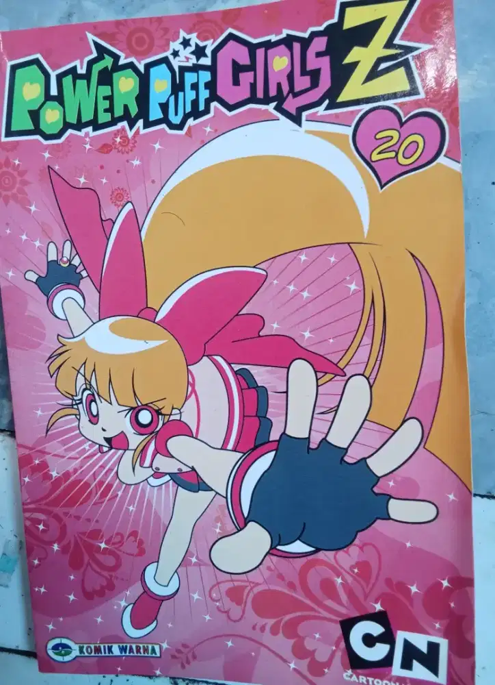 buku komik warna asli CN