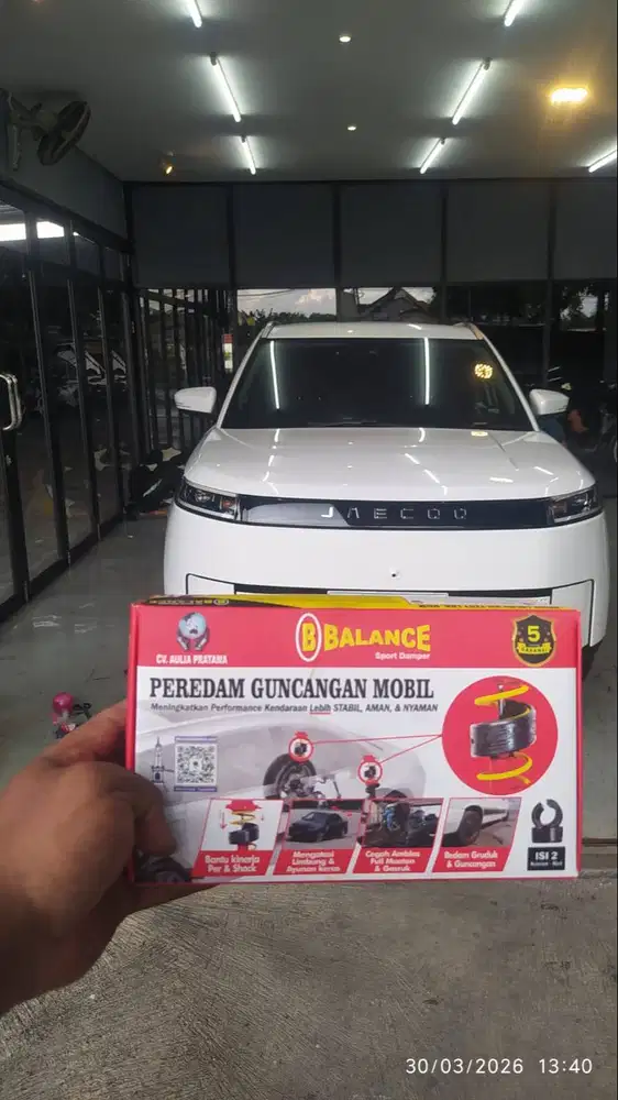 AYUNAN Mobil Lebih EMPUK dg Pasang BALANCE Peredam Guncangan Shock