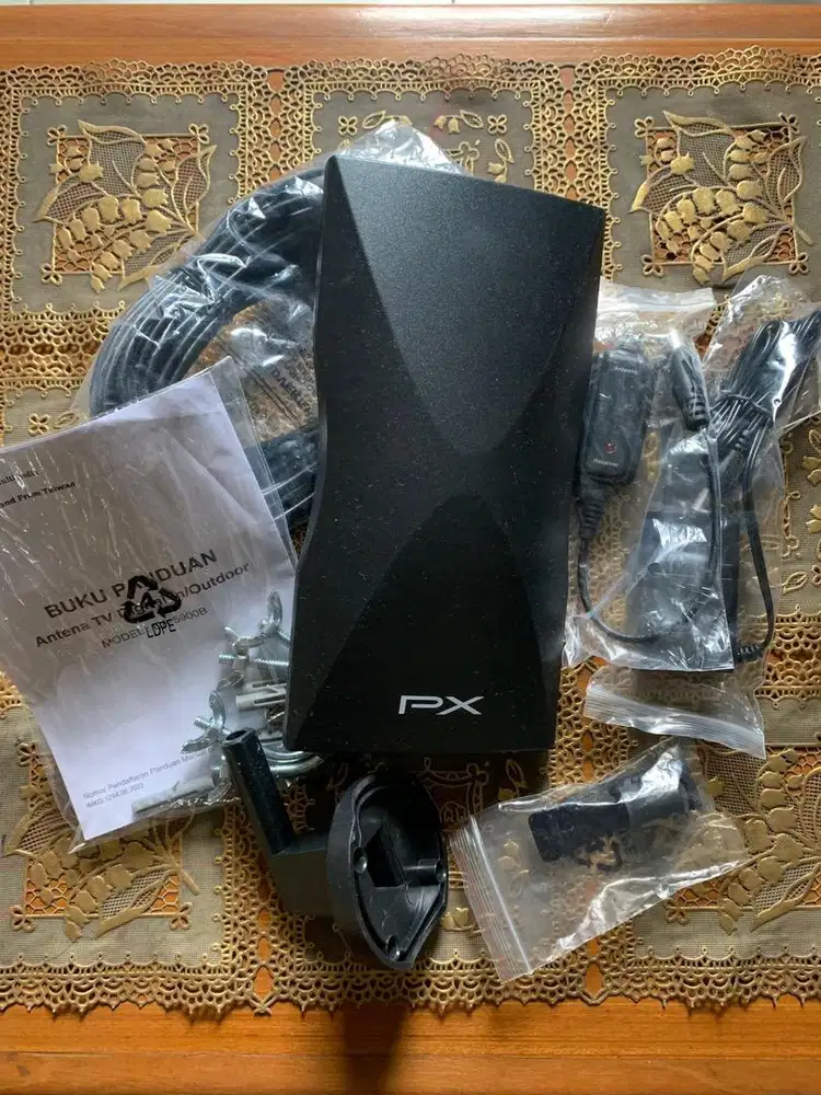 Antena Tv Digital PX DA 5900B Indoor / Outdoor, Set Top Box - Black