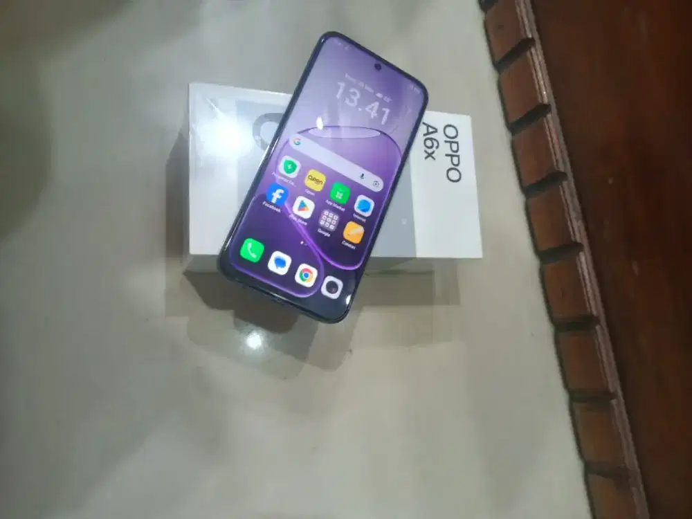 Oppp A6x ram 4+4/128 mlus msh gransi bln 2/2027 lkp