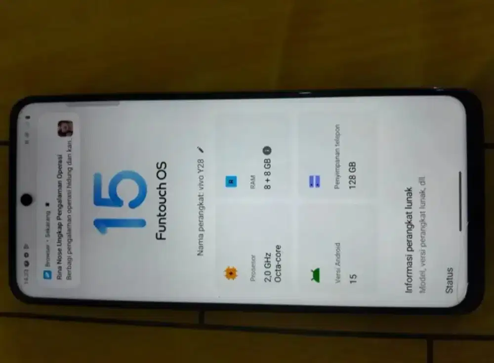 VIVO Y 28 8/128