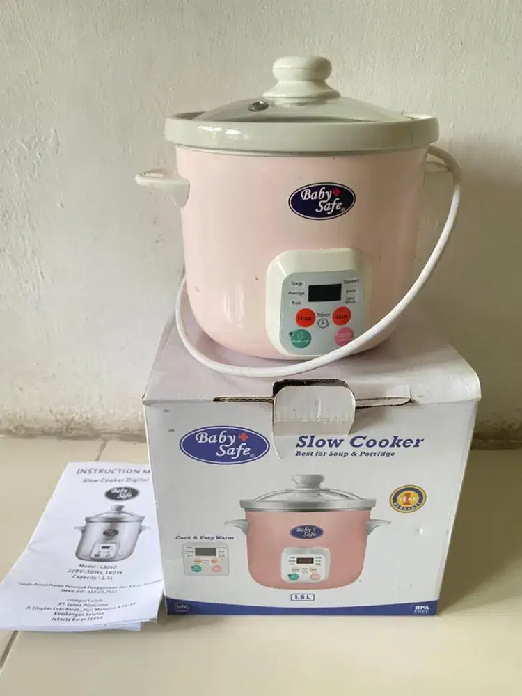 Preloved Slow Cooker Baby Safe 1,5L