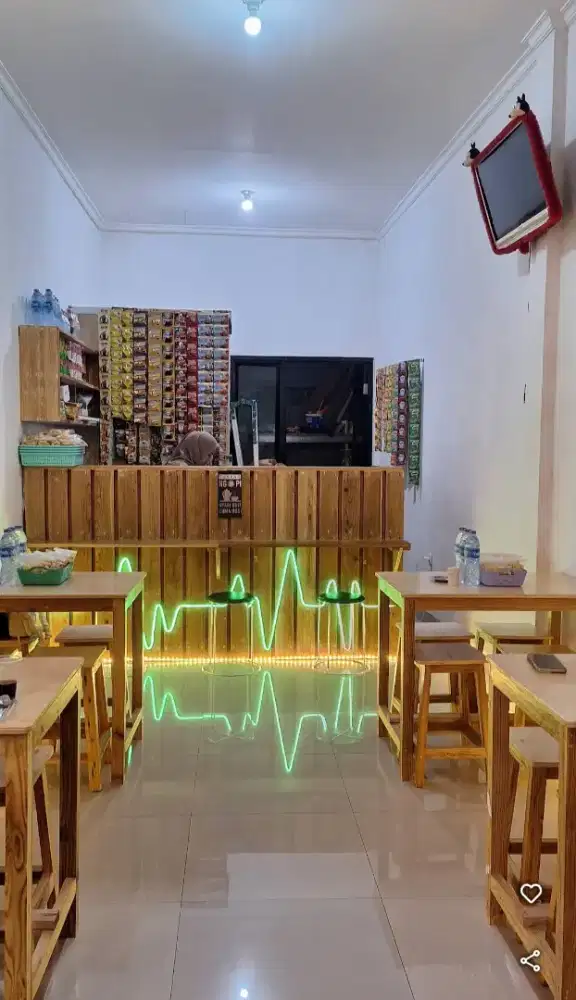 Over kontrak warkop terutama isianya komplit