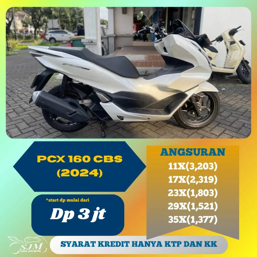 HONDA PCX CBS 2024 SIAP GASSS