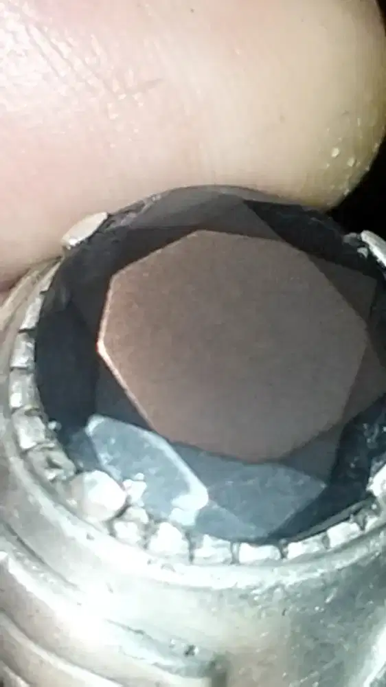 Berlian Hitam Alam Asli Carbonado