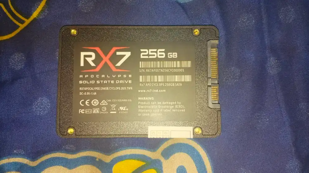 SSD Sata 256 GB