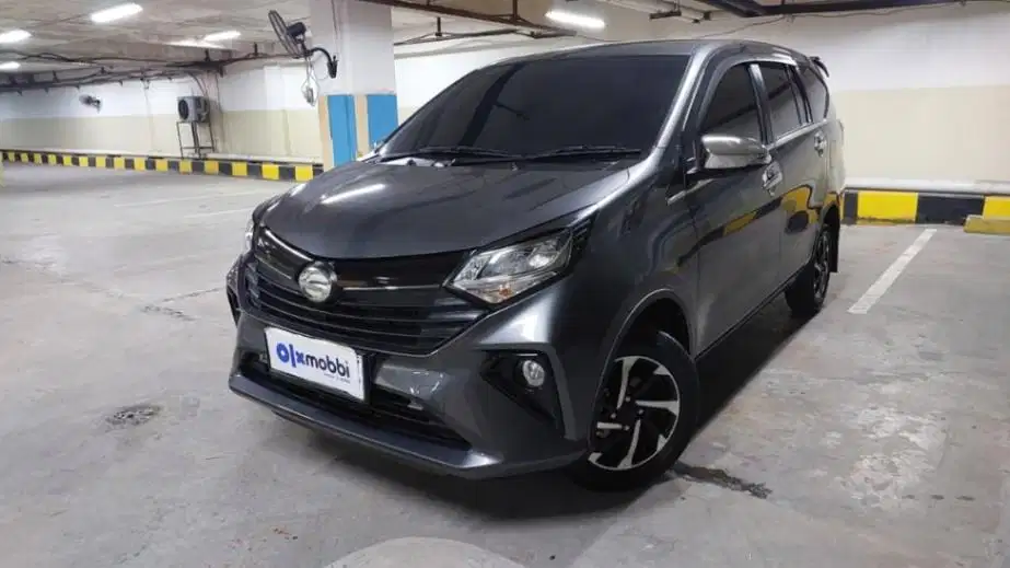 DP MURAH Daihatsu Sigra 1.2 R Bensin AT 2024 - Abu