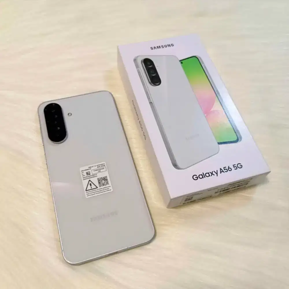 Samsung A56 5G 8/256 Gb Mulus Like New Resmi SEIN Garansi panjang