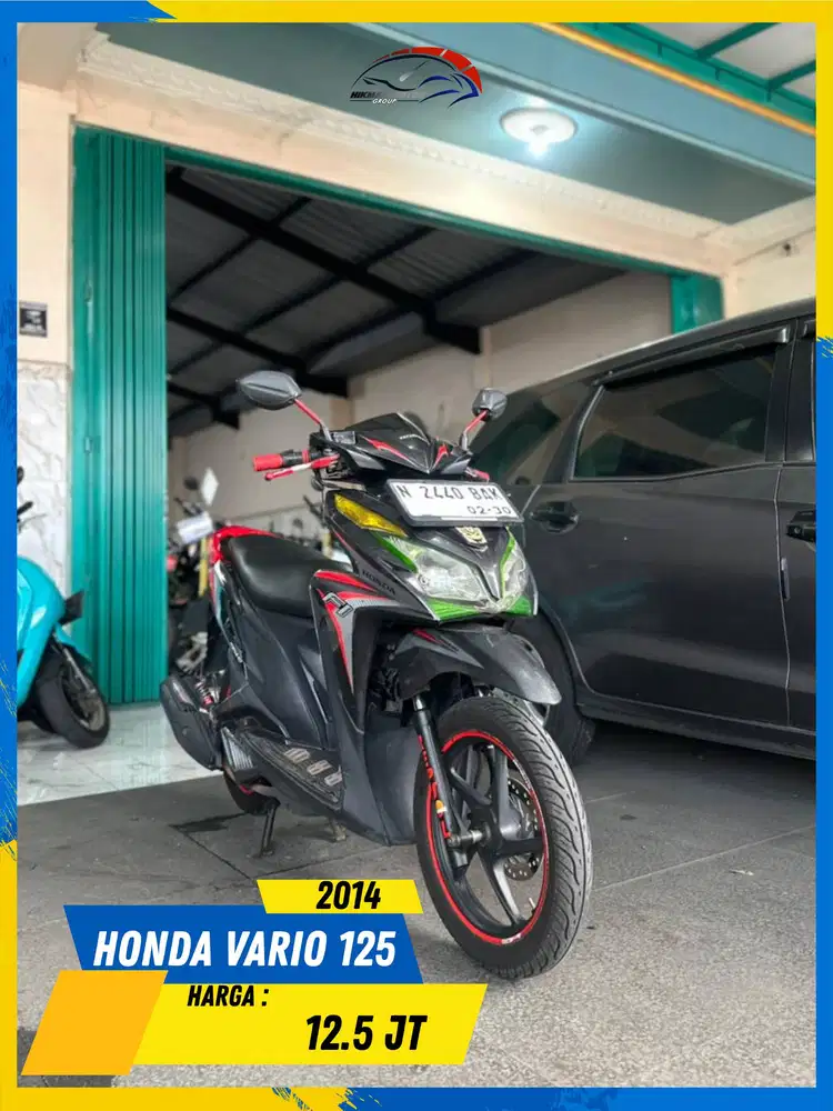 HONDA VARIO 125 2014 TERMURAH SE MALANG MASZEHH HIKMAH MOTOR KEPUH