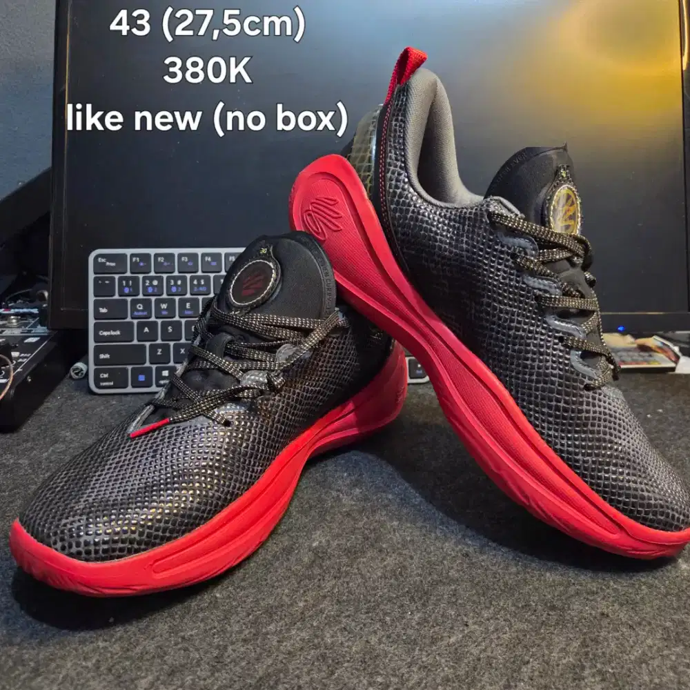 Dijual sepatu basket,voly curry 12 new ( no box ) vtm