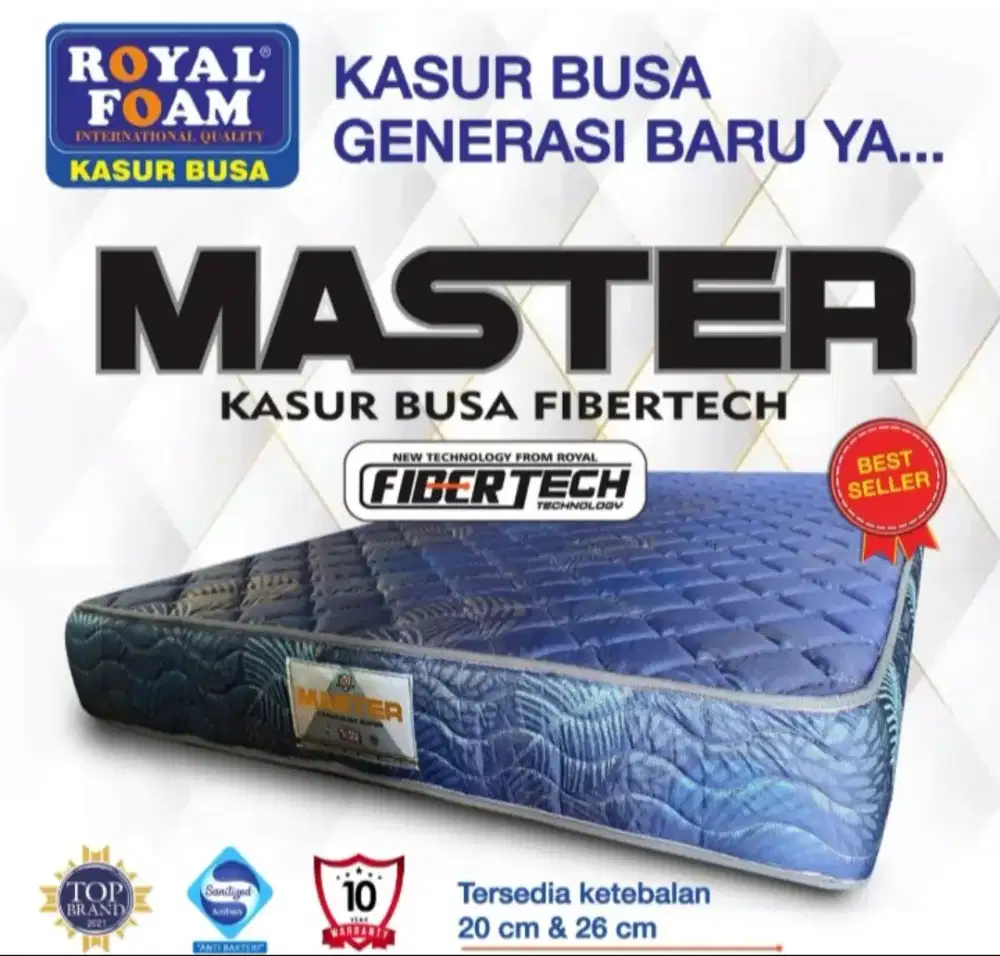 Kasur Busa Rebonded Royal Foam 160