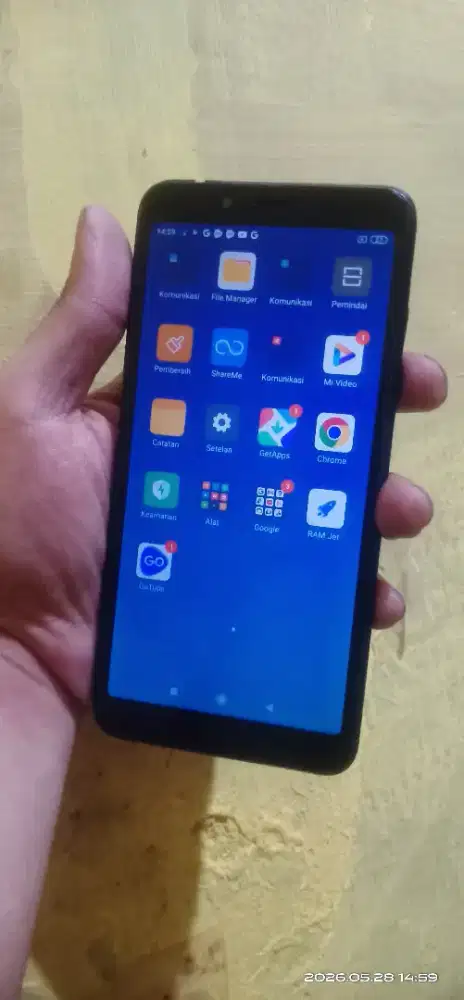 Redmi 6a ..Ram 2/16..4G LTE...BATRE AWETT ..HP BATANGAN AJA