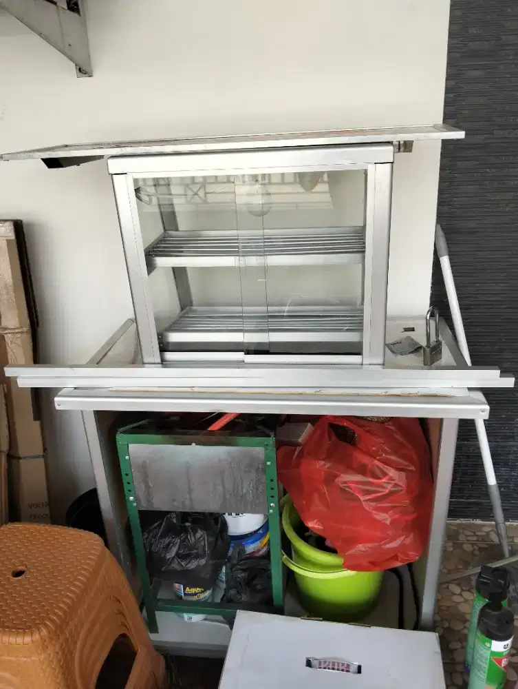 Dijual booth fried chicken 1 set lengkap siap jualan