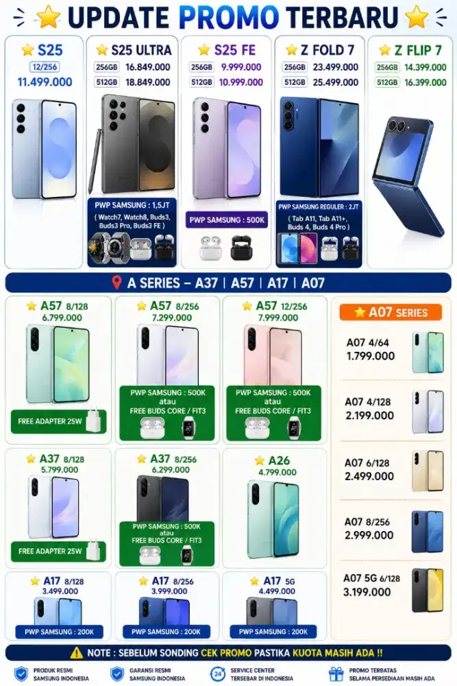Samsung promo cashback bisa cicilan