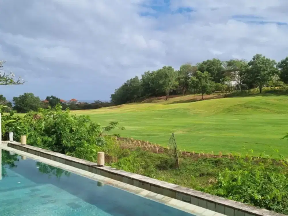 Freehold - Luxury 5-Bedroom Villa with Golf Course Frontage & Ocean Views in Pecatu, Bali