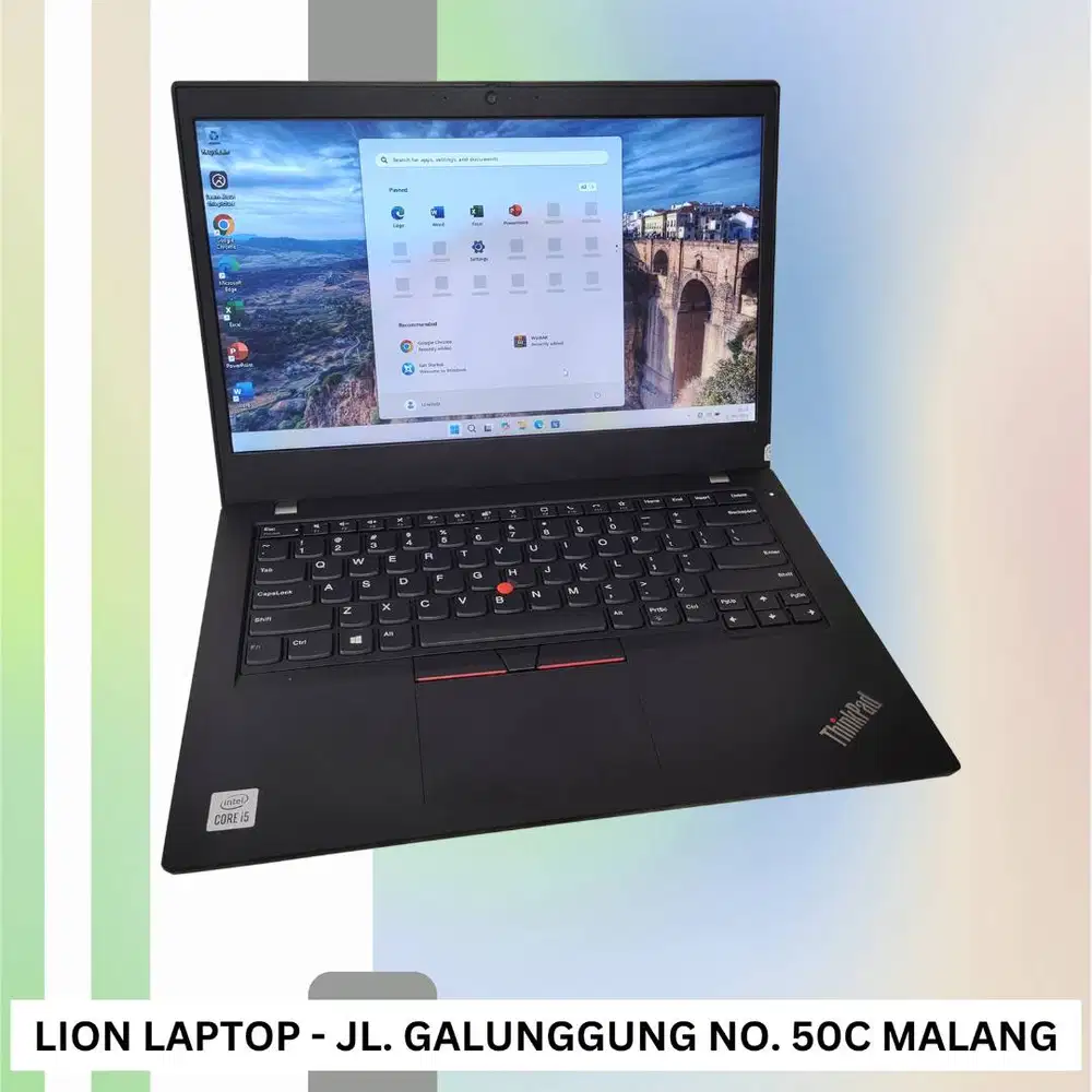 i5 Gen 10 Murah RAM 8GB SSD 256GB Lenovo Thinkpad L14 [28|05]