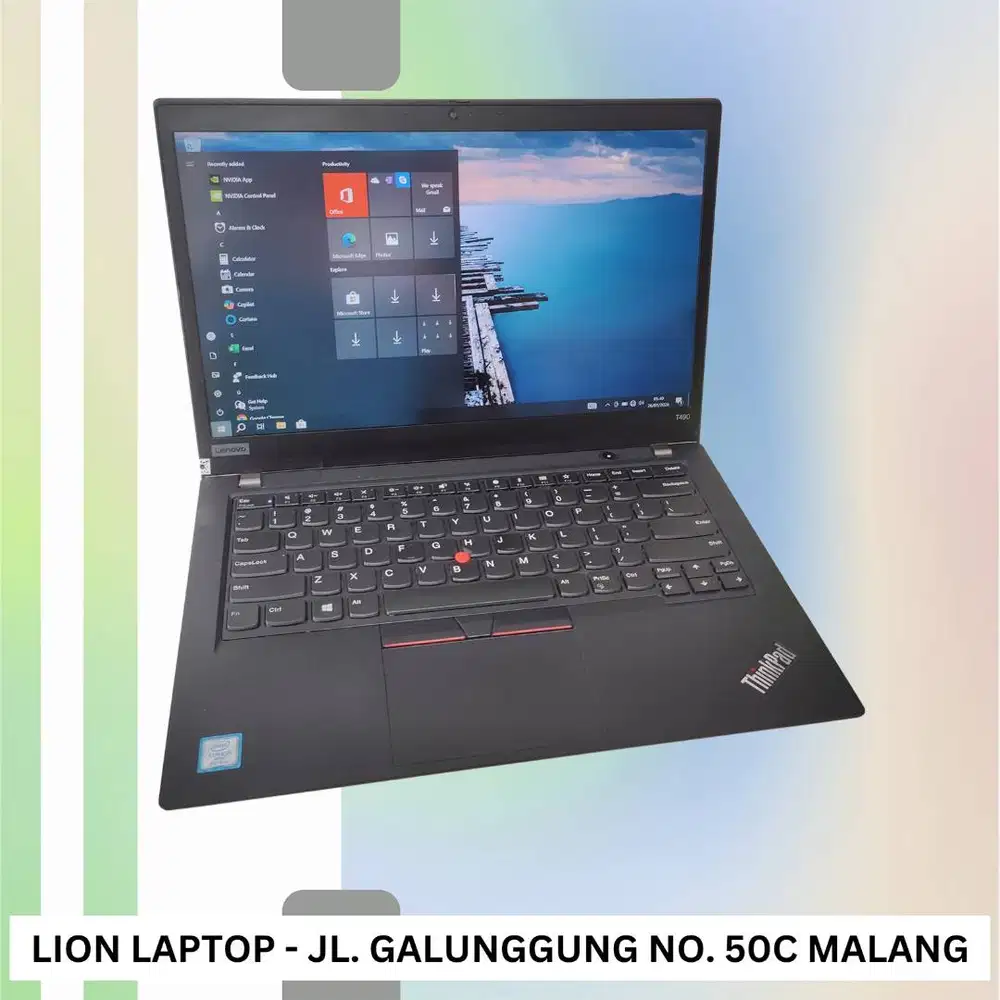 Double VGA NVIDIA Core i5 8/256 Slim Lenovo Thinkpad T490 [28|05]