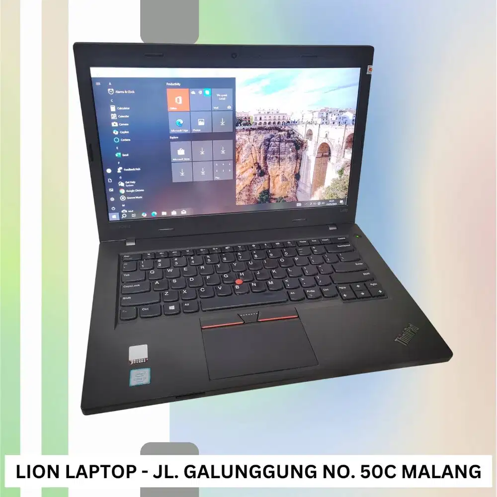 RAM 8GB Core i5 SSD Murah Lenovo Thinkpad L470 [28|05]
