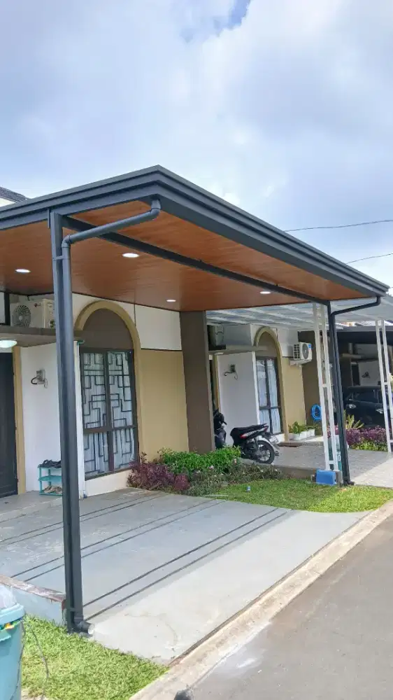 kanopi alderon plavon pvc minimalis modern
