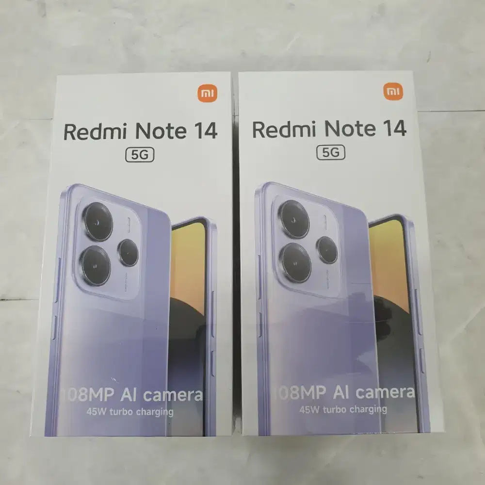 Xiaomi Redmi Note 14 5G 8/256 New Garansi Resmi