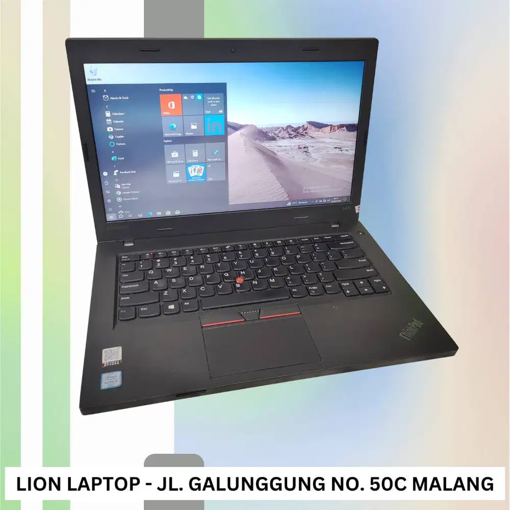Double VGA Core i5 RAM 8 SSD Lenovo Thinkpad L470 [28|05]