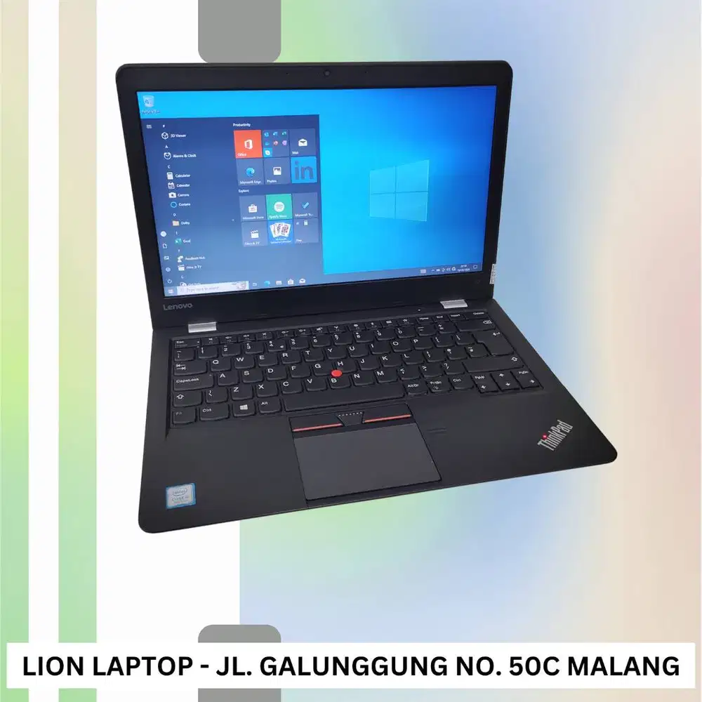 Core i5 gen 7 RAM 8GB SSD 256GB Murah Lenovo Thinkpad 13 [28|05]