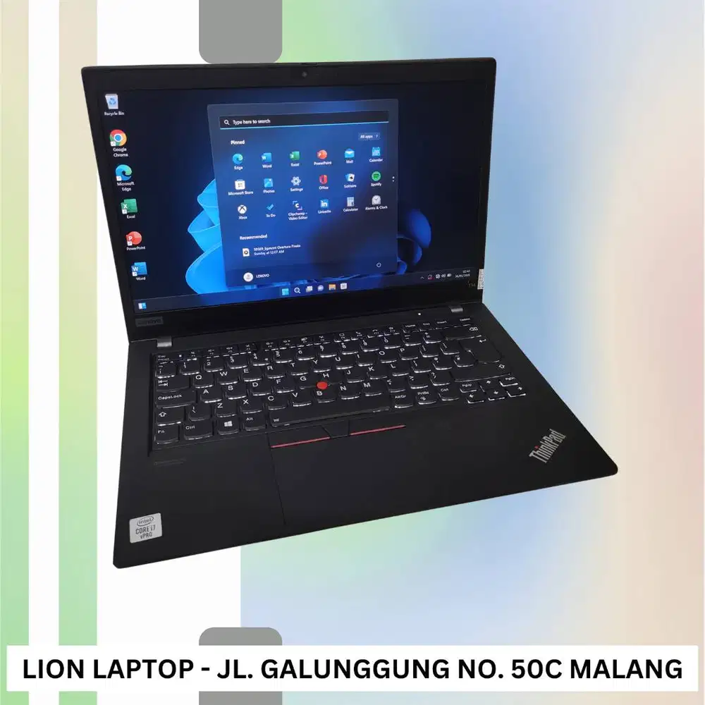 RAM 16GB i7 Gen 10 SSD 256GB Lenovo Thinkpad T14 gen 1 [28|05]