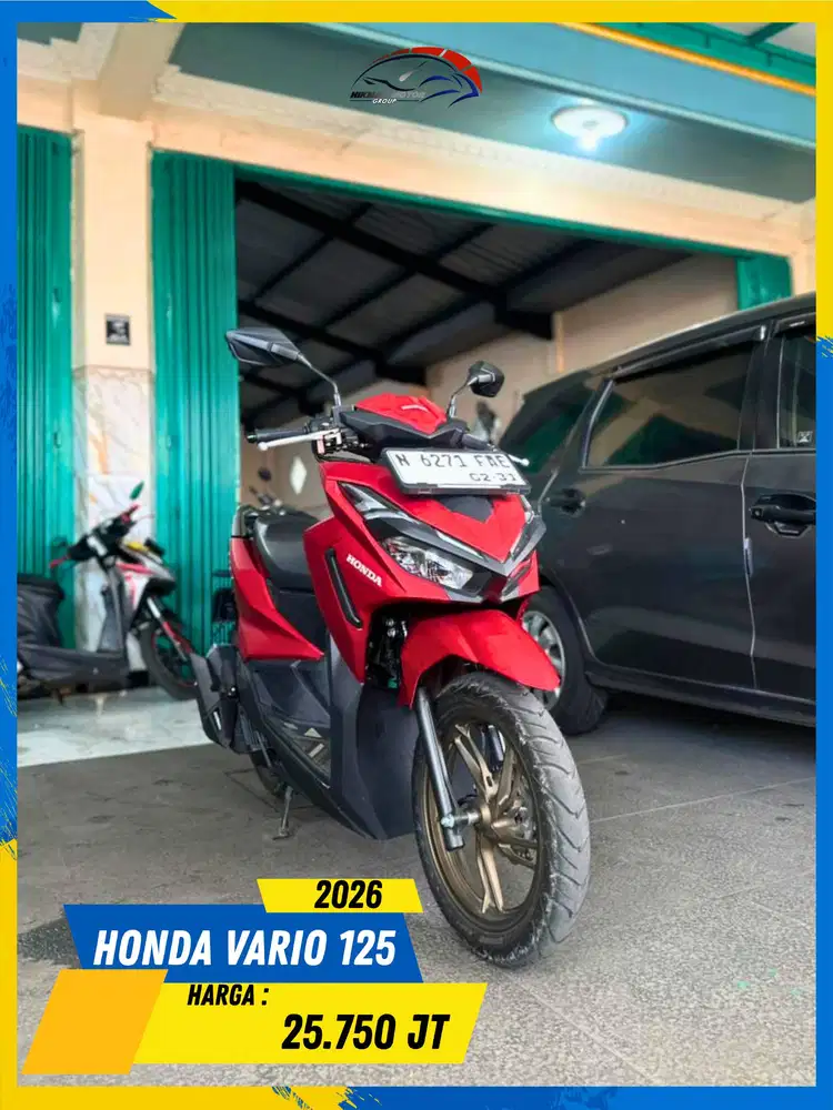 HONDA VARIO 125 2026 BEKAS RASA BARU MASZEHH HIKMAH MOTOR KEPUH
