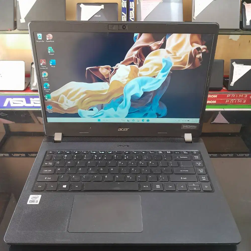 Acer Travelmate P214-52 Core i5-10210u Ram 8gb ssd 128gb+hdd 500gb