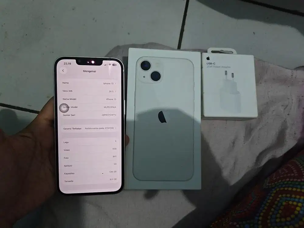 Iphone 13 RAM 128GB