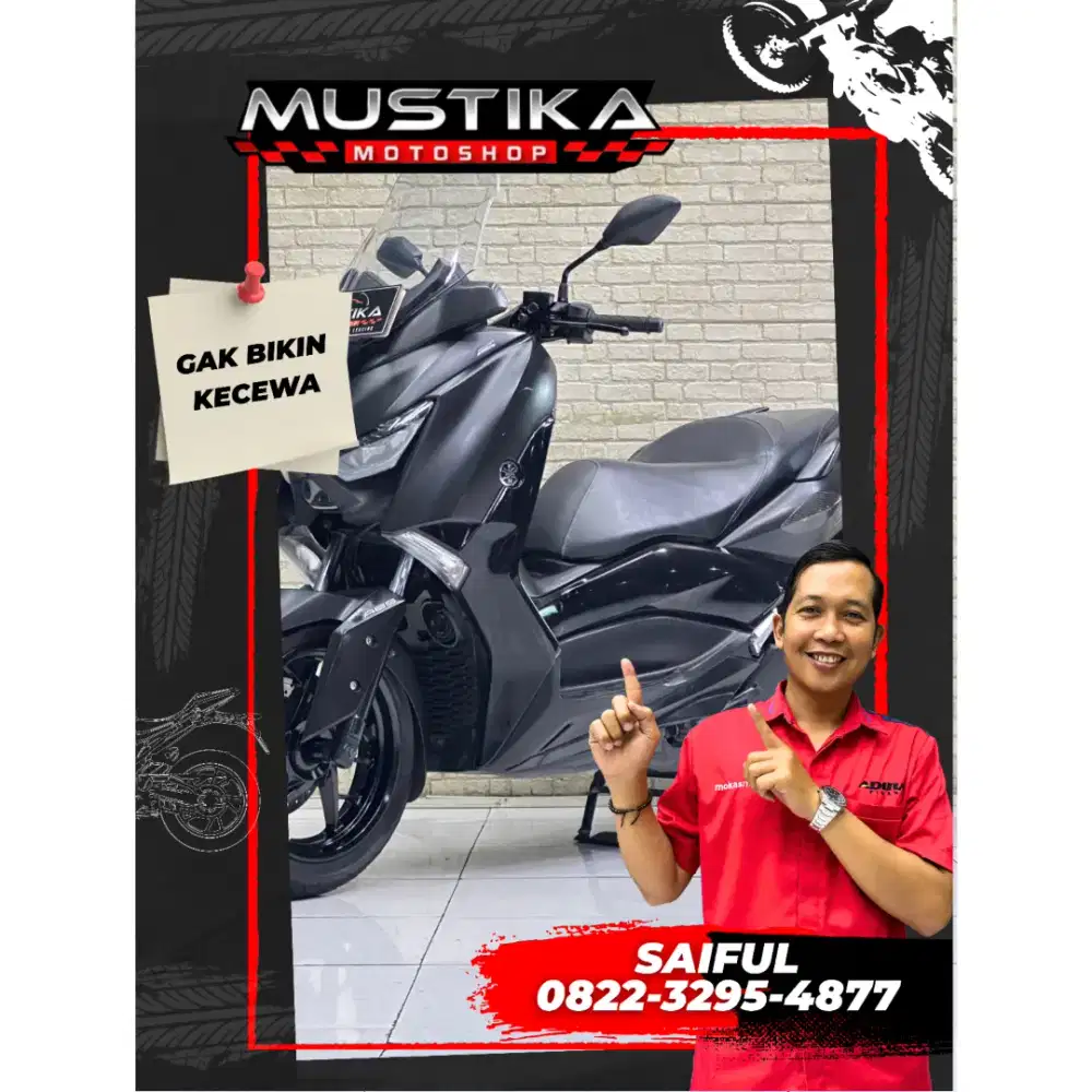 Perfect Condition!!Yamaha X Max 250cc ABS 2019 Plat Jatim-Mustika