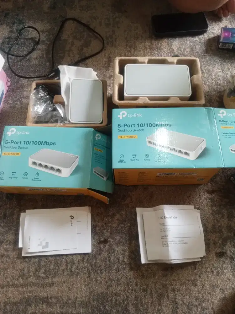 Tp-Link 8 port dan 5 port Desktop Switch lan
