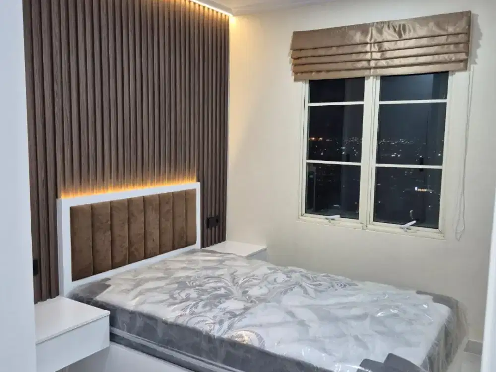 Murah !! DIJUAL APARTEMEN FRENCH WALK MOI LANTAI ATAS FURNISHED