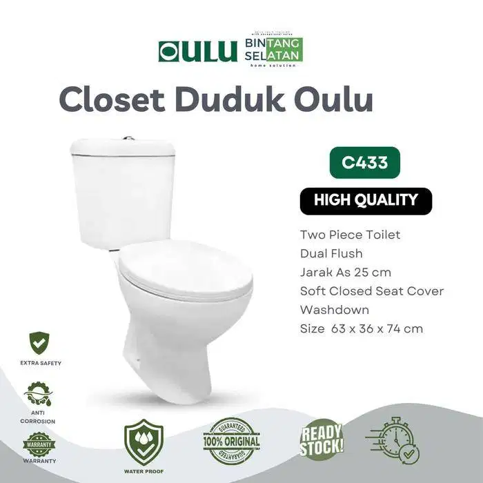 Volk - Closet Kloset Toilet Duduk OULU C433