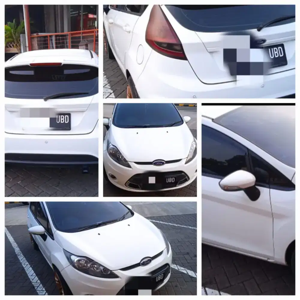 Mobil ford fiesta 1.6s matic 2012 putih.bisa tt motor