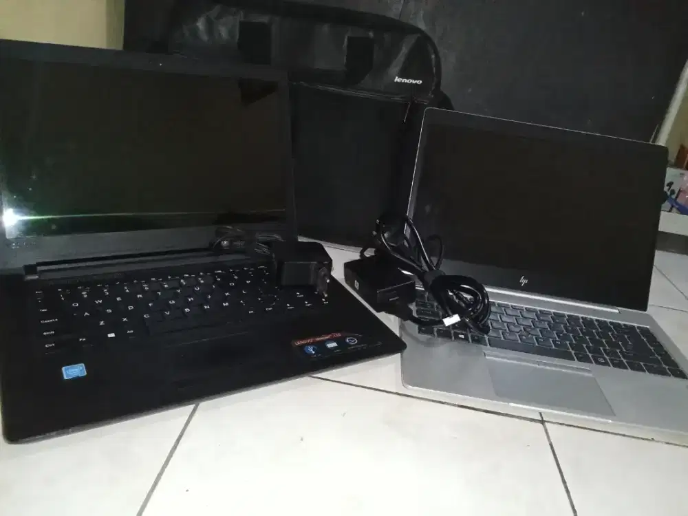Borongan 2 Lapto HP Ryzen 5 & Lenovo Minus (Harga Bisa Nego)