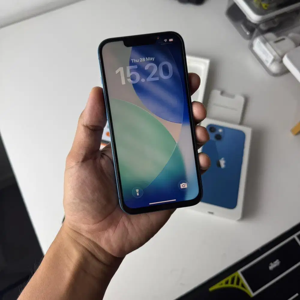 iPhone 13 128gb Blue iBox Battery Health 85%