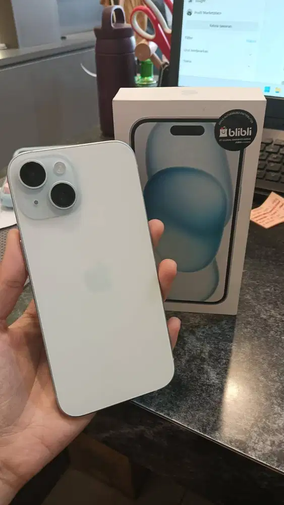 Iphone 15 128gb indo on Maret 2027