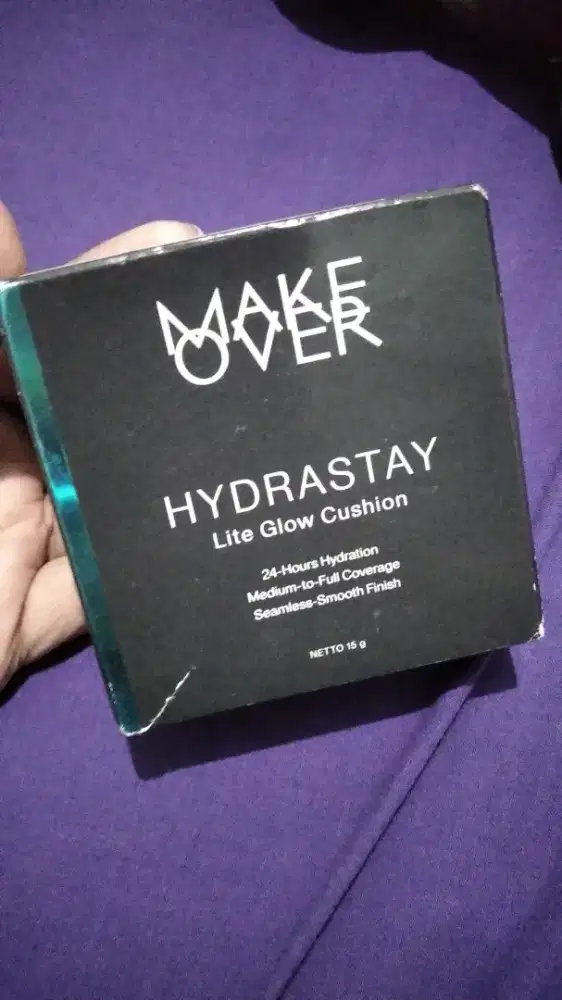 Make Over Hydrastay Lite Glow Cushion, Shade C31 Pink Beige