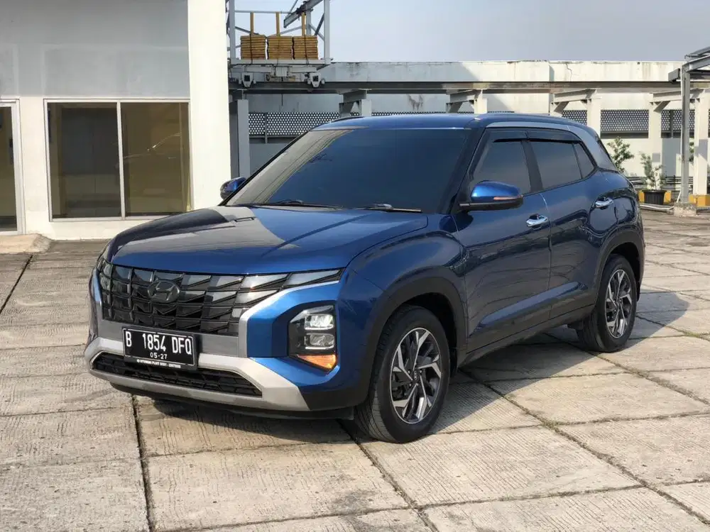 HYUNDAI CRETA STYLE 1.5IVT 2022, BIRU, LOW KM 23rban PAJAK PANJANG
