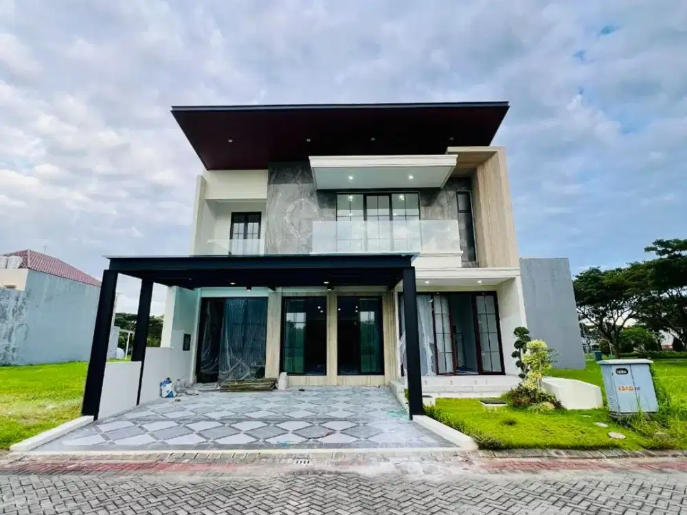 Rumah Virgin Gorda Pakuwon City  Baru Gress Row jalan 3 mobil