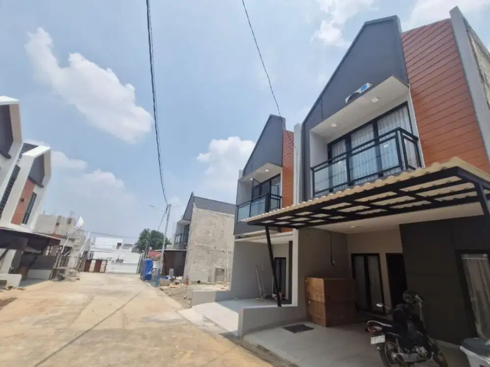 Rumah Siap Huni Bisa KPR & CASH Lokasi Strategis di Cibubur Dekat LRT, Toll, dan Transjakarta Sudah SHM