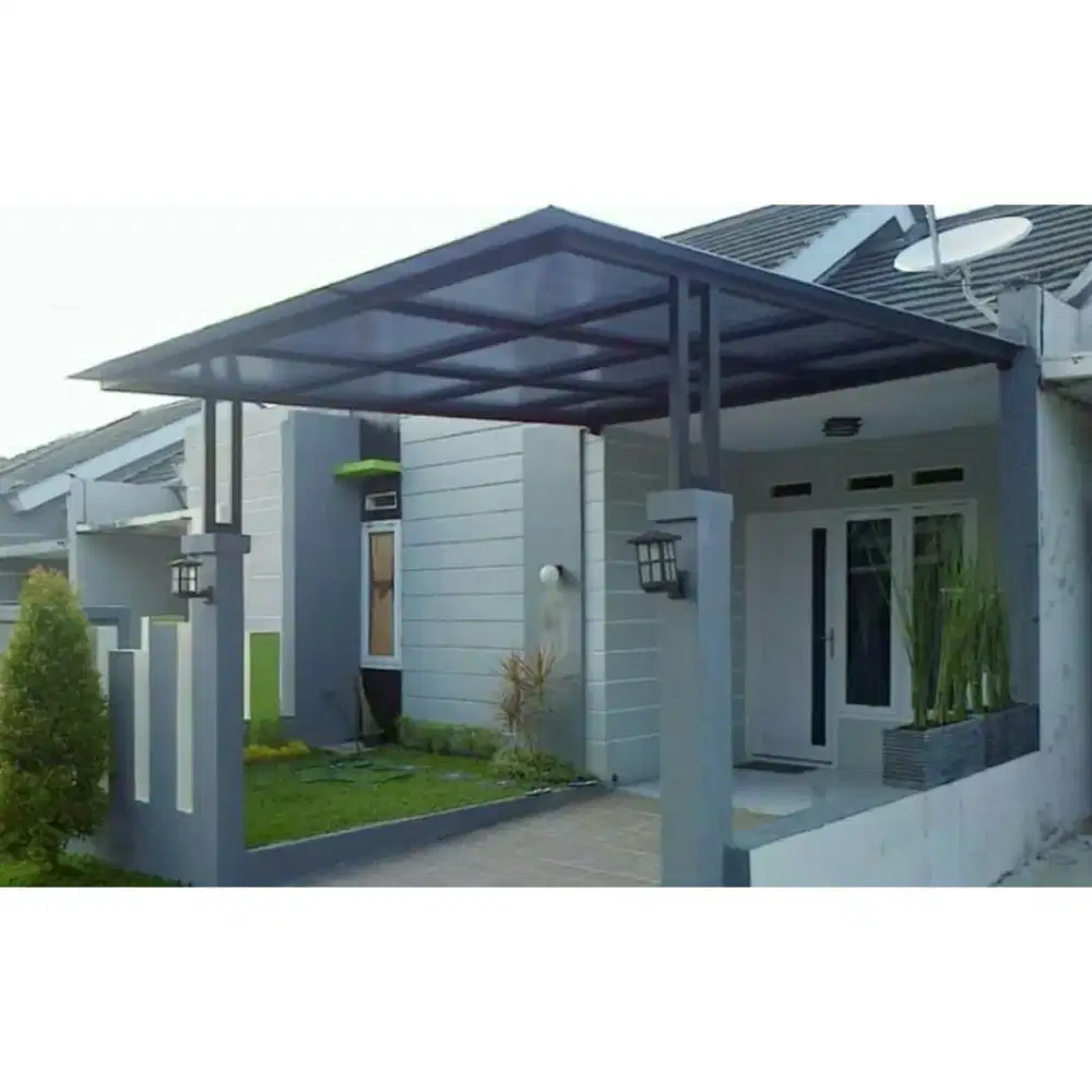 Kanopi istimewa alderona/galvalum/polycarbonet)