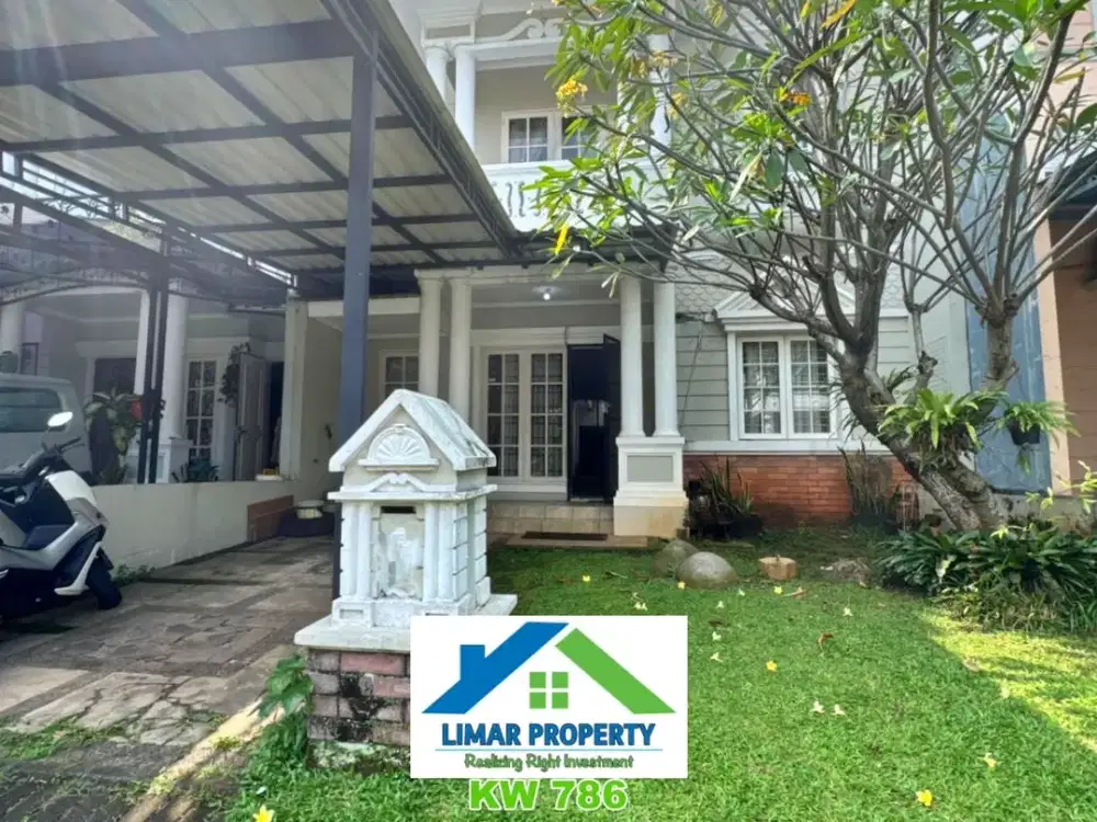 Rumah Cozy Harga Terbaik Cluster Favourite Kota Wisata Cibubur