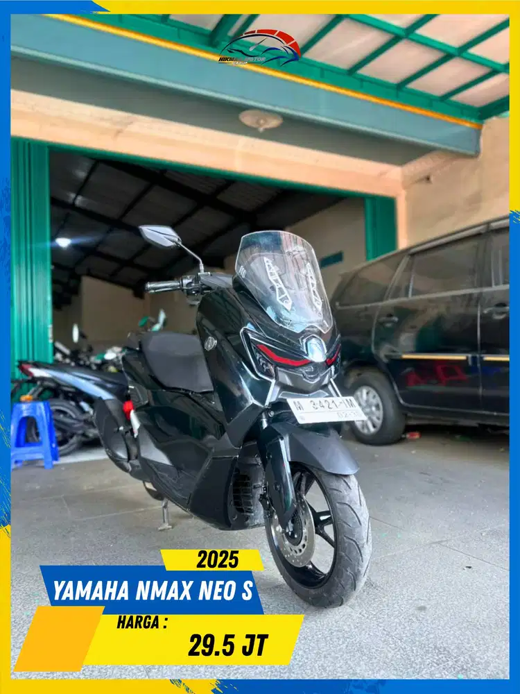 YAMAHA NMAX NEO S 2025 BEKAS RASA BARU BOSKUU HIKMAH MOTOR KEPUH